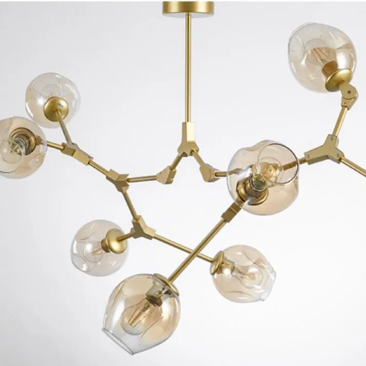 StellaLume - Modern Glass Chandelier