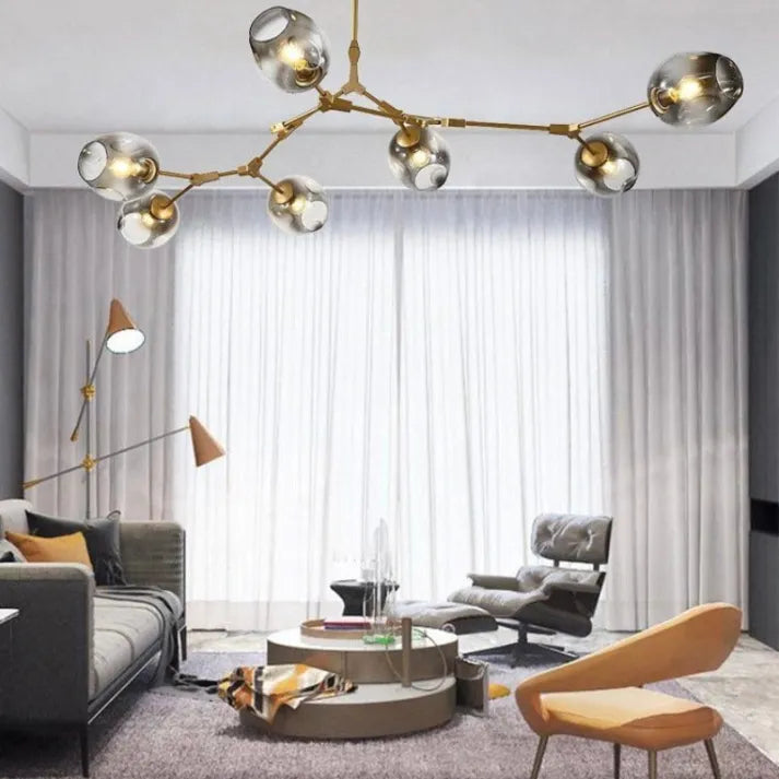 StellaLume - Modern Glass Chandelier