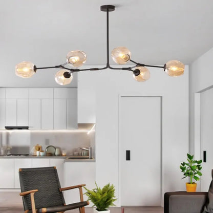 StellaLume - Modern Glass Chandelier
