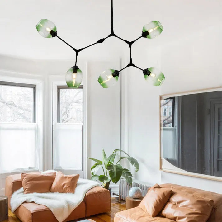 StellaLume - Modern Glass Chandelier