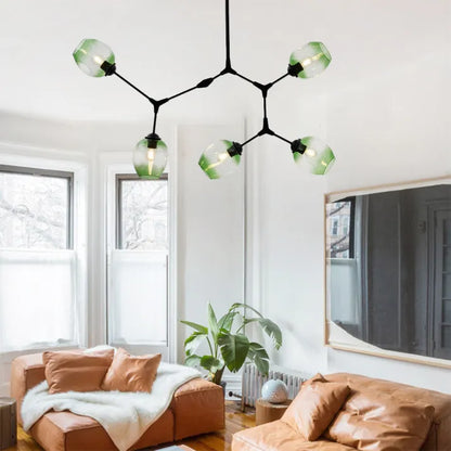 StellaLume - Modern Glass Chandelier