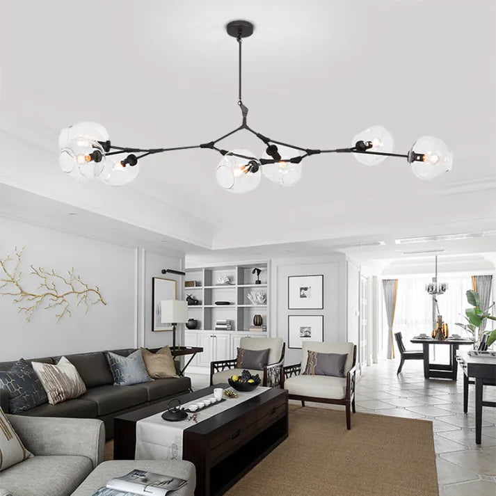 StellaLume - Modern Glass Chandelier