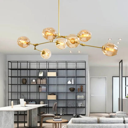 StellaLume - Modern Glass Chandelier
