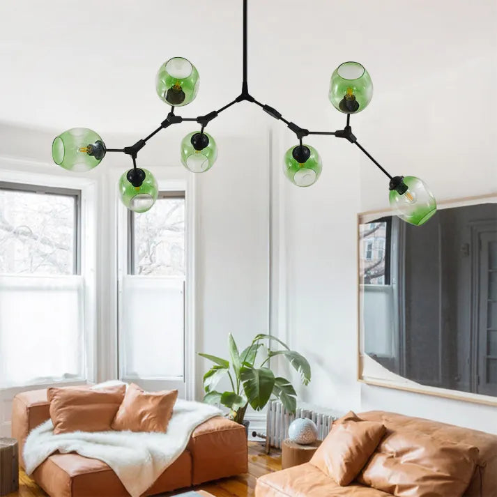 StellaLume - Modern Glass Chandelier