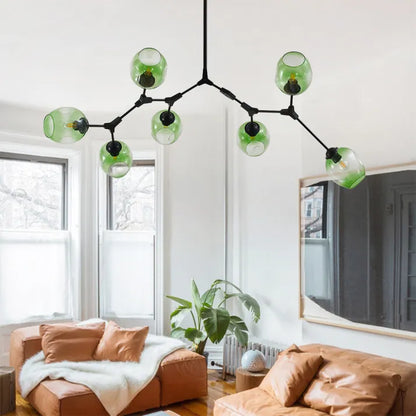 StellaLume - Modern Glass Chandelier