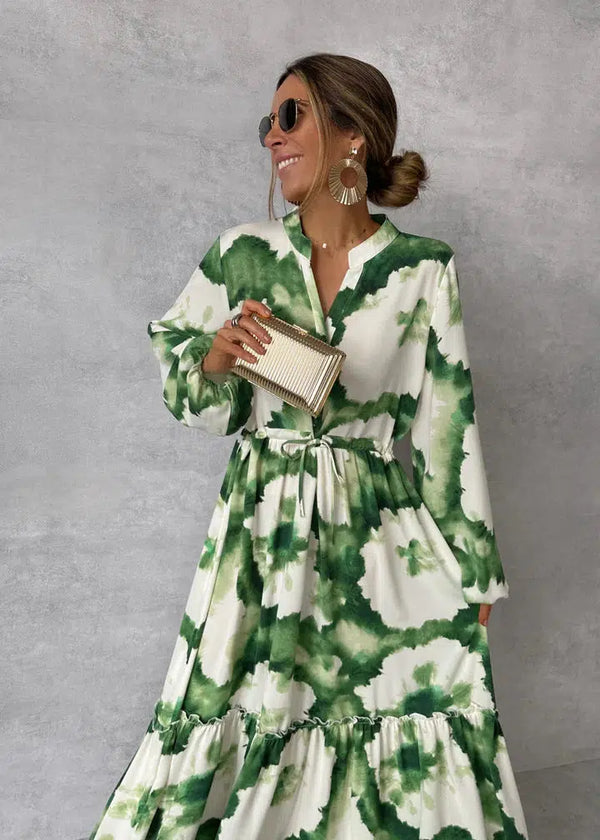 Elegant Flowy Women's Maxi Dress