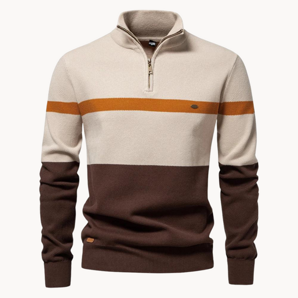 Lukas – Classic Men's Cotton Crewneck Sweater
