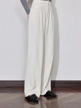 Mila – Wide Pleated Women's Corduroy Pants