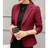 Women’s Blazer – Tailored Fit – Structured Silhouette – Single Button – Notched Lapel 7