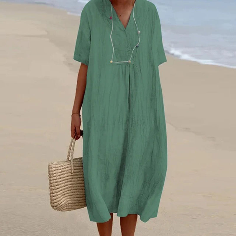 Women's Summer Dress, Lightweight Casual Loose Fit in Vibrant Colors 11