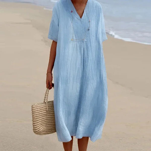 Women's Summer Dress, Lightweight Casual Loose Fit in Vibrant Colors 7