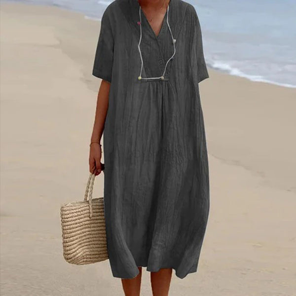 Women's Summer Dress, Lightweight Casual Loose Fit in Vibrant Colors 8