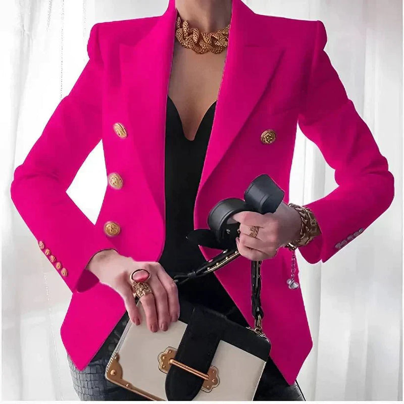 Elara – Women’s Double-Breasted Blazer