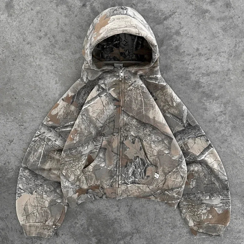 Nova – Y2K Camouflage Unisex Oversized Hoodie