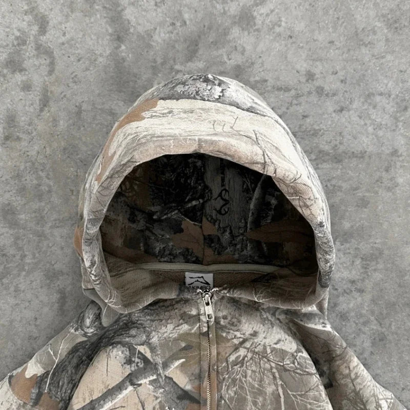 Nova – Y2K Camouflage Unisex Oversized Hoodie