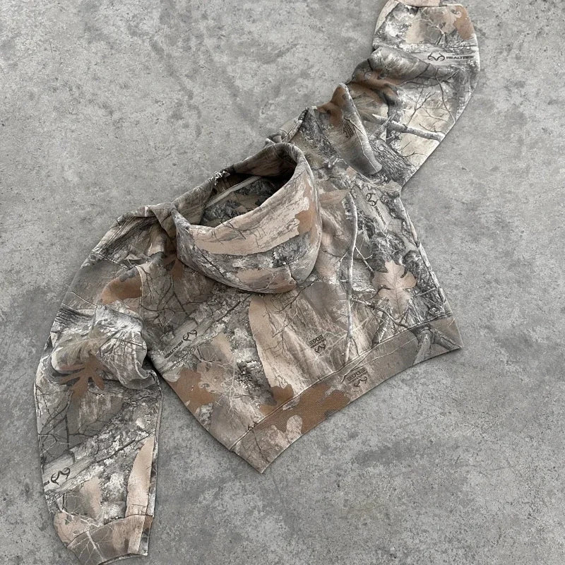 Nova – Y2K Camouflage Unisex Oversized Hoodie