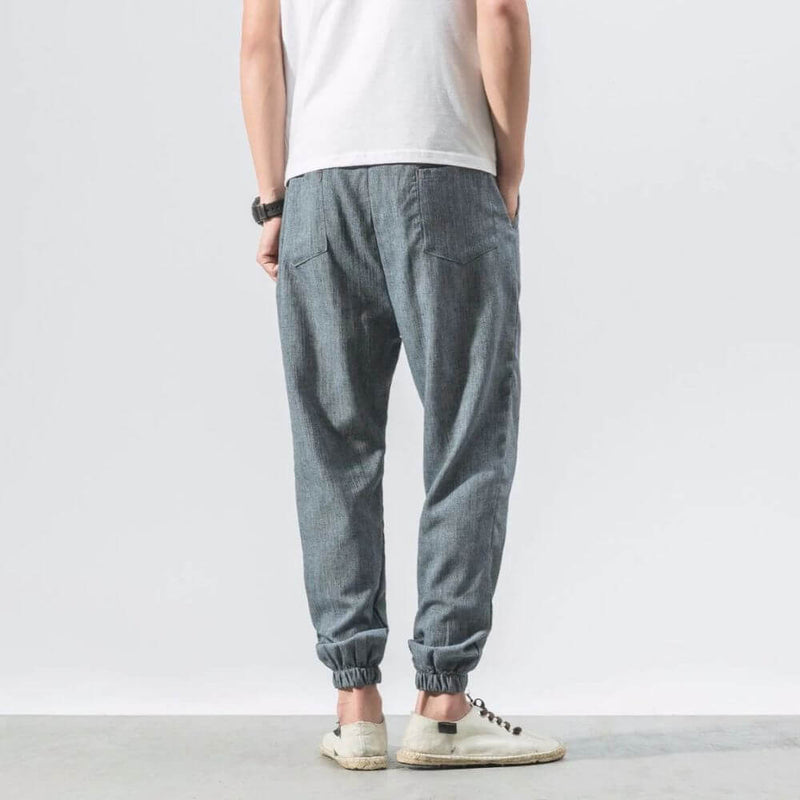 Elian – Men's Lightweight Cotton-Linen Trousers