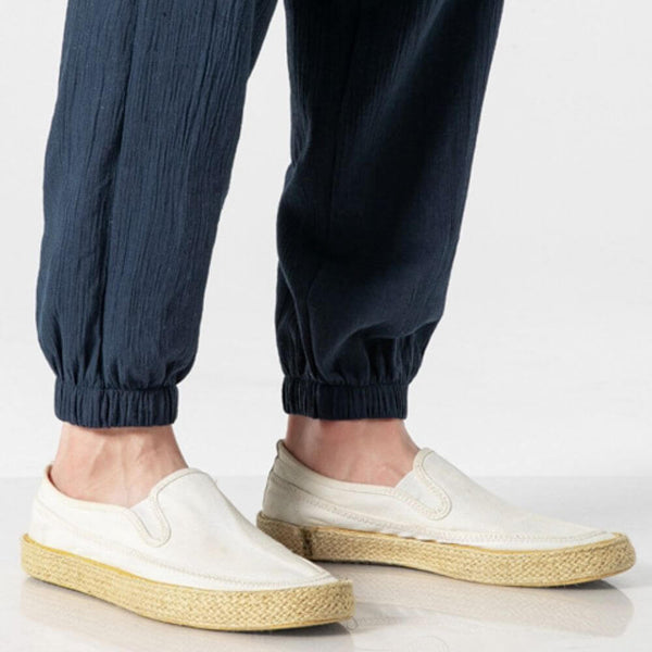 Elian – Men's Lightweight Cotton-Linen Trousers