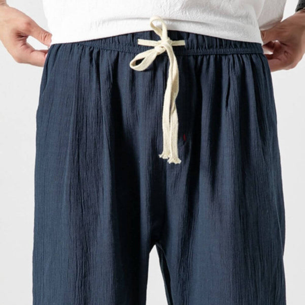 Elian – Men's Lightweight Cotton-Linen Trousers