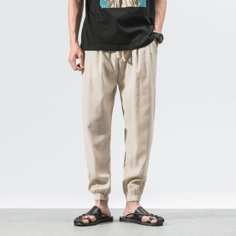 Elian – Men's Lightweight Cotton-Linen Trousers