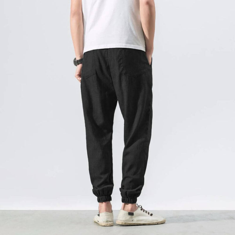 Elian – Men's Lightweight Cotton-Linen Trousers