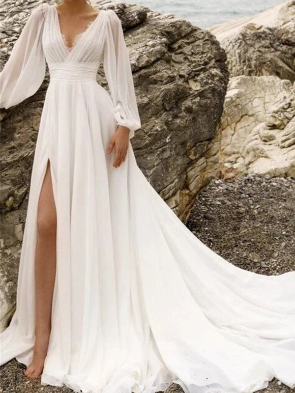 Zaira | Boho Long Sleeve Maxi Dress 0