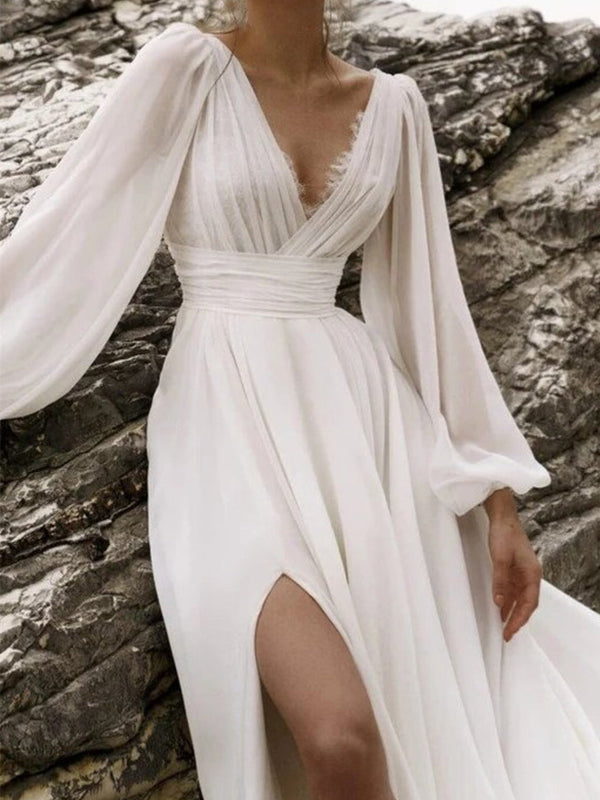Zaira | Boho Long Sleeve Maxi Dress 1