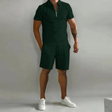 Sandro – Casual Men's Polo & Shorts Summer Set