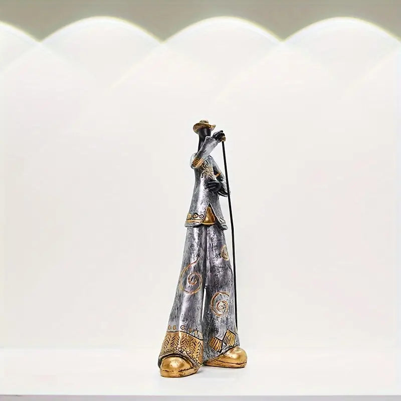 Variant image for Jazz Vibes - Handmade Abstract Jazz Ensemble Statues for Unique Home Decor-3