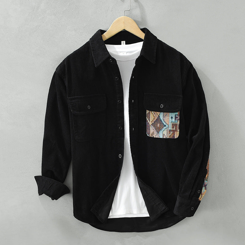 Jake – Vintage-Inspired Men's Cotton Shirt
