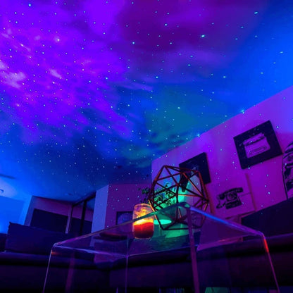 CosmoVoyager - Adjustable Astronaut Galaxy Projector with 8 Nebula Colors-4