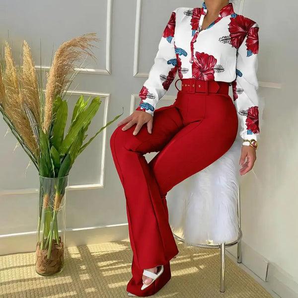 Two -part set with pants and blouse - Livia 1