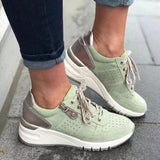 Ladies sports shoes with thick sole and comfortable design 5