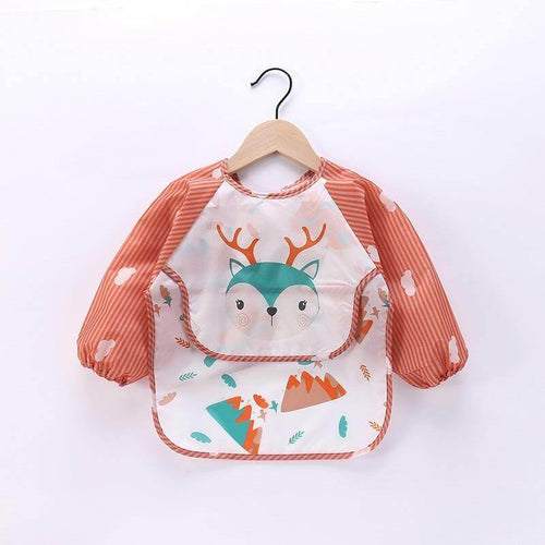 LUMINO - Long Sleeve Waterproof Baby Bib