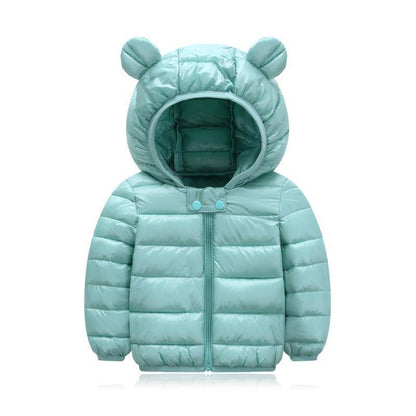 Cozy Cub - Adorable Baby Winter Hoodie with Ears