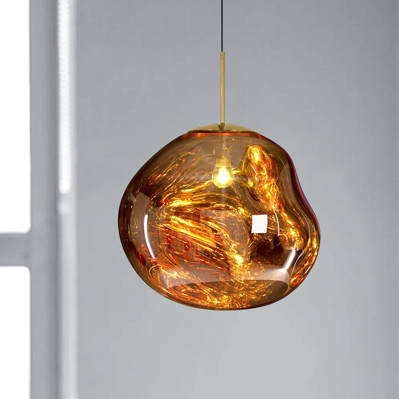Modern glass ceiling light - Lunalux 5