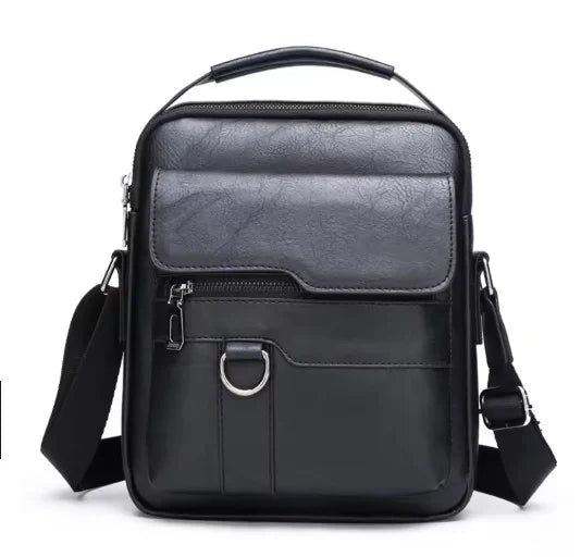 Variant image for Luxe Black Leather Crossbody Bag for Women - Elegant Design & Adjustable Strap-2