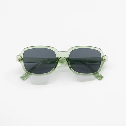 Boca Retro Garden Sunglasses with Colored Lenses & Protective Case-2
