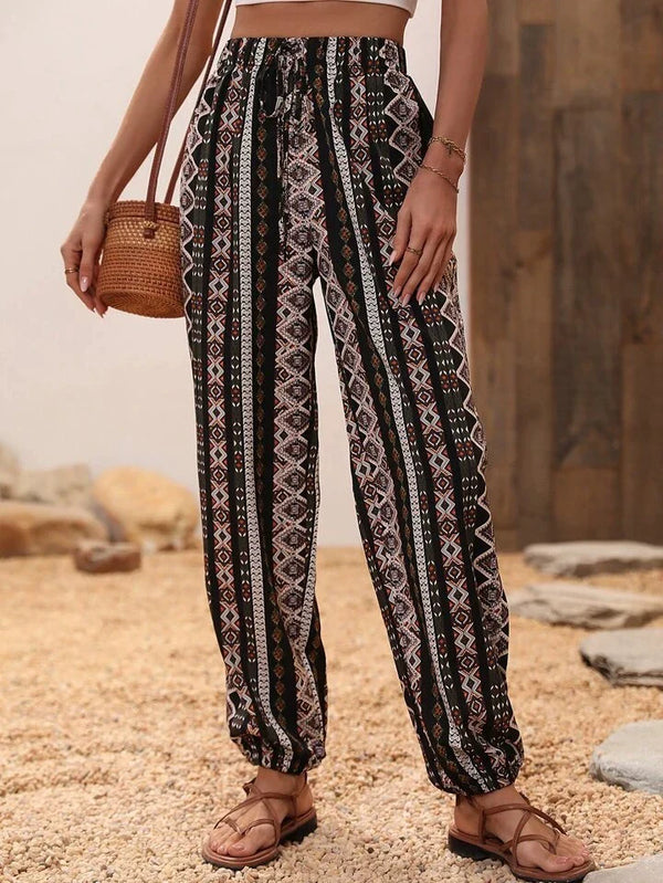 Boho Elephant Women's Harem Trouser