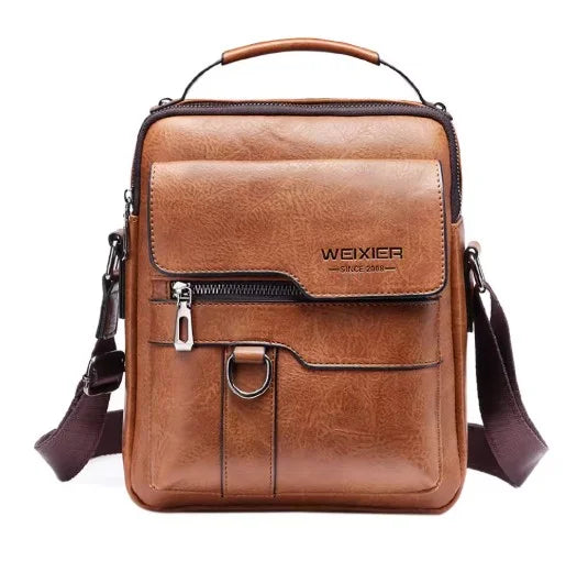 Variant image for Luxe Black Leather Crossbody Bag for Women - Elegant Design & Adjustable Strap-3
