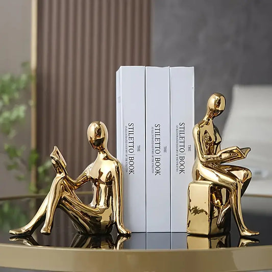 Variant image for Nova Scholar - Elegant Abstract Ceramic Figures for Modern Interiors-1