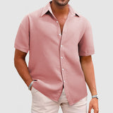Marcel – Casual Men's Waffle Knit Shirt