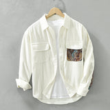 Jake – Vintage-Inspired Men's Cotton Shirt