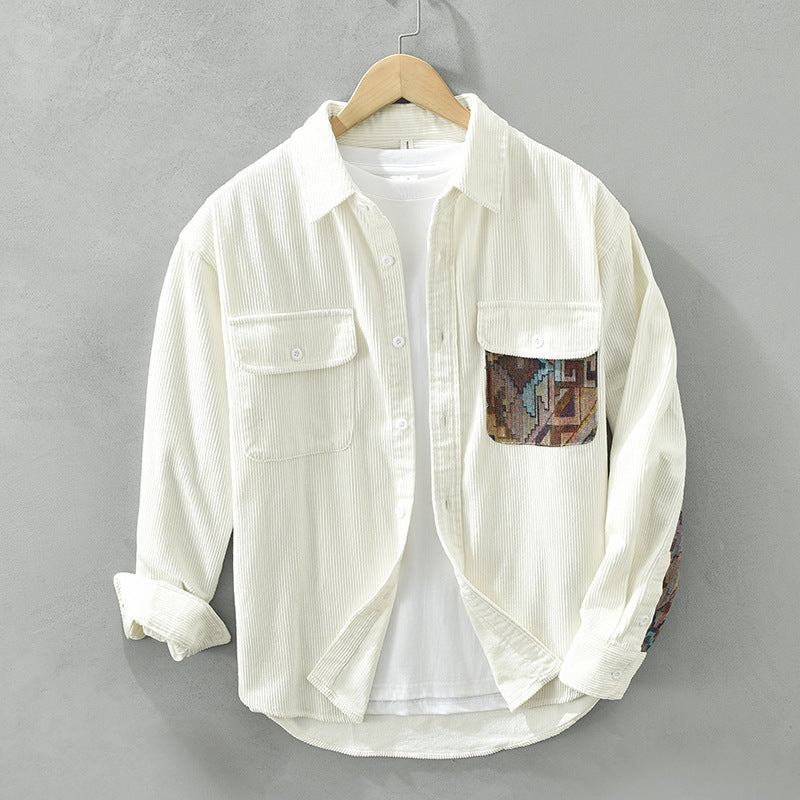 Jake – Vintage-Inspired Men's Cotton Shirt