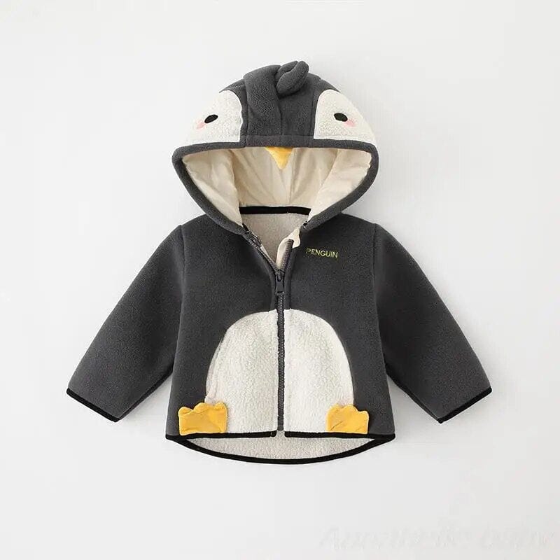 SNUGGLY STYLES - Cartoon Animal Baby Jacket