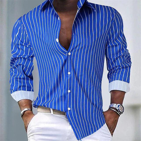 Elias – Men’s Long Sleeve Casual Shirt