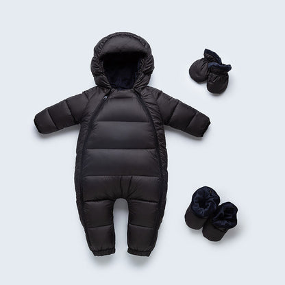 SNUGGLESUIT – Cozy Baby Down Jacket Jumpsuit