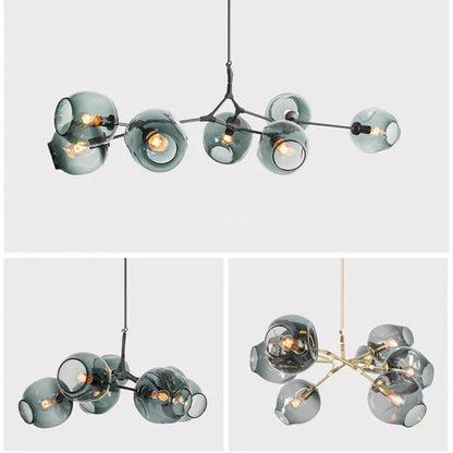 StellaLume - Modern Glass Chandelier
