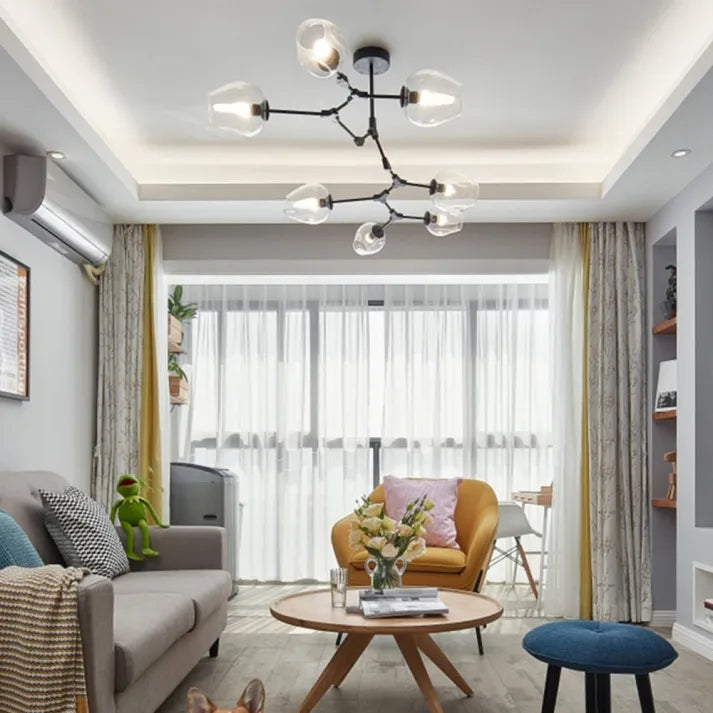 StellaLume - Modern Glass Chandelier