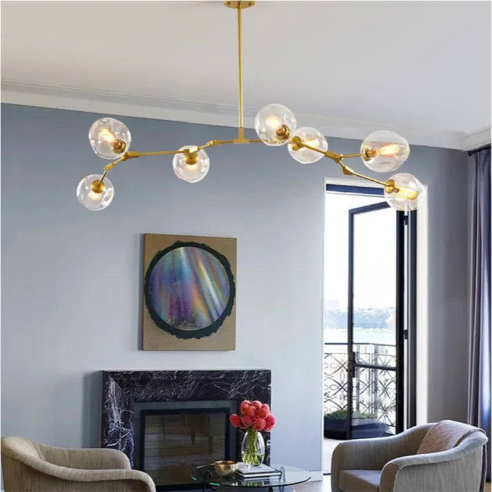 StellaLume - Modern Glass Chandelier